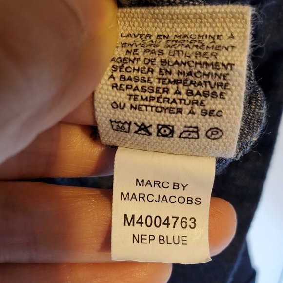 MARC by MARC JACOBS denim top - Picture 7 of 9